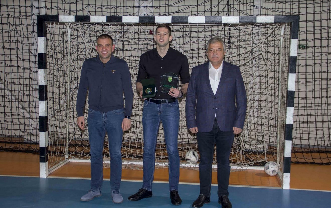 Победител в анкетата laquo Спортист на годината raquo на община Гоце Делчев