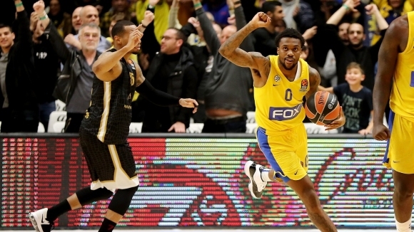 Макаби Тел Авив Израел победи Армани Милано Италия в драматичен