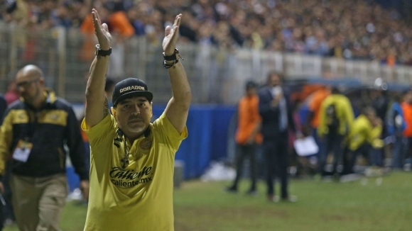 Старши треньорът на мексиканския клуб Дорадос Диего Марадона пропуска старта