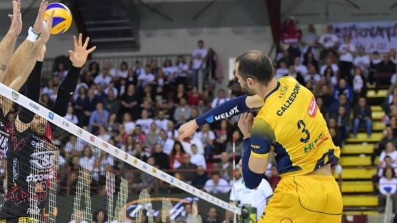 Българската волейболна звезда Матей Казийски и неговият Калцедония (Верона) изпуснаха