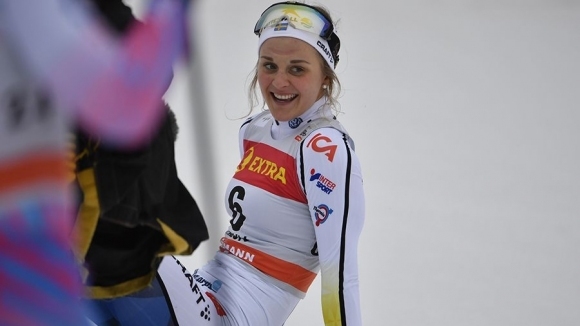 Олимпийската шампионка в спринта Стина Нилсон от Швеция постигна втора