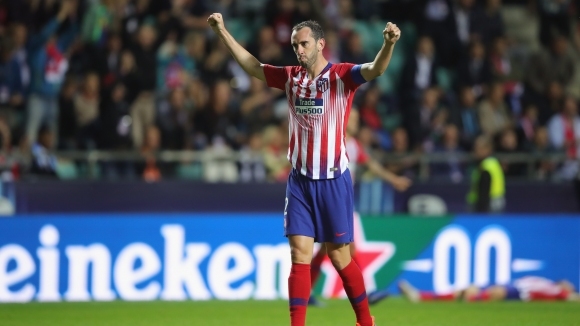 Капитанът на Атлетико Мадрид Диего Годин все още не е