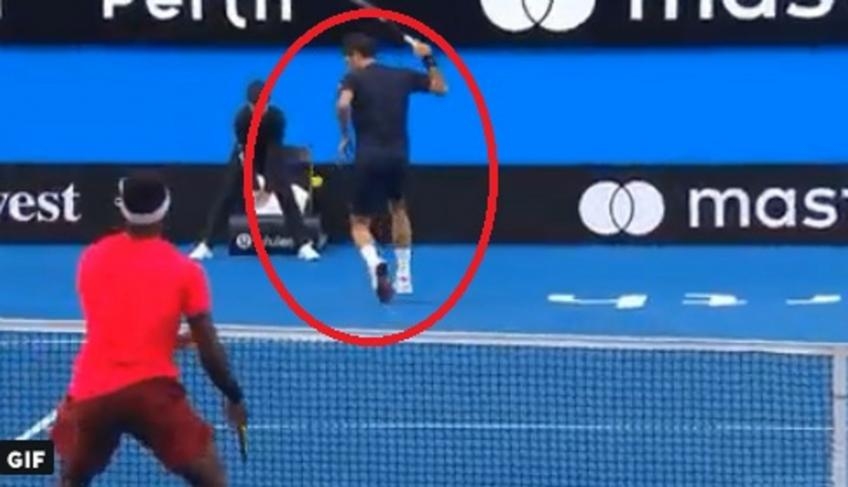 37 годишният Роджър Федерер не спира да изумява с лекотата с