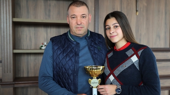 Александра Начева беше избрана за най добър млад спортист на България
