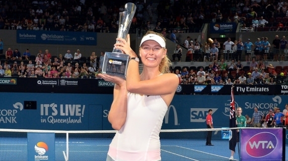 Руската тенис звезда Мария Шарапова оповести че ще се вземе