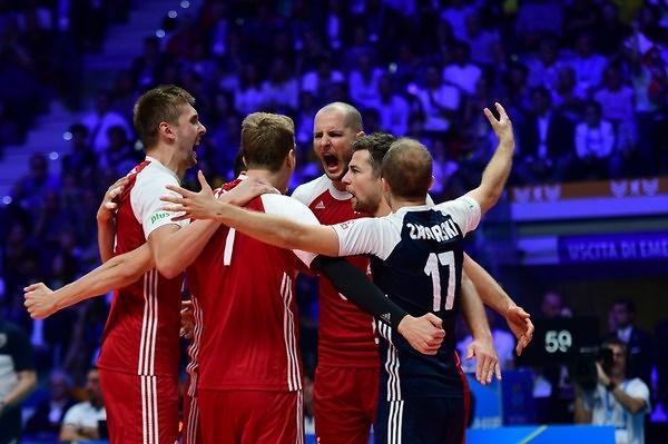 Националният отбор на Полша, който спечели световната титла през септември,