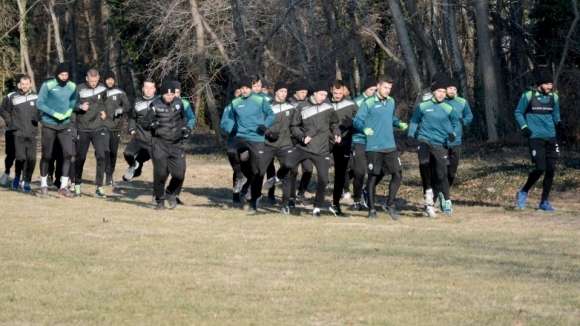 Отборът на Черно море продължава подготовката си за пролетния дял