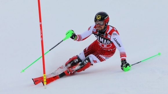 Световният шампион Марсел Хиршер Австрия спечели слалома от Световната купа