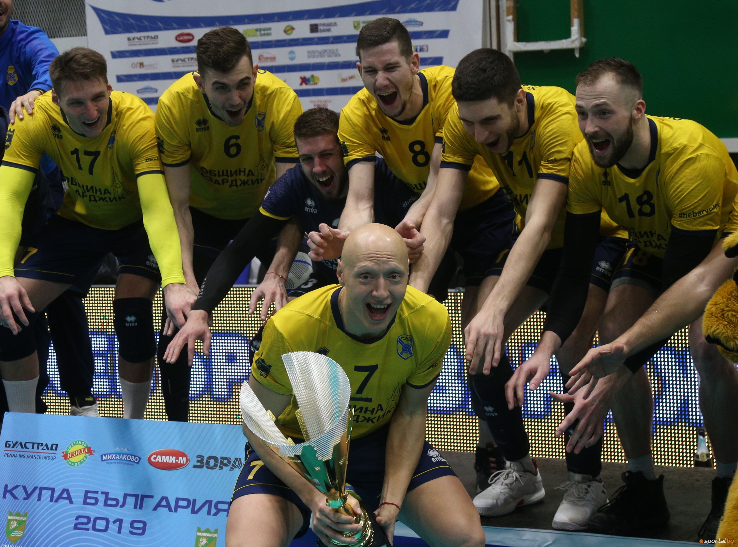 Отборът на Хебър Пазарджик спечели Купата на България при мъжете