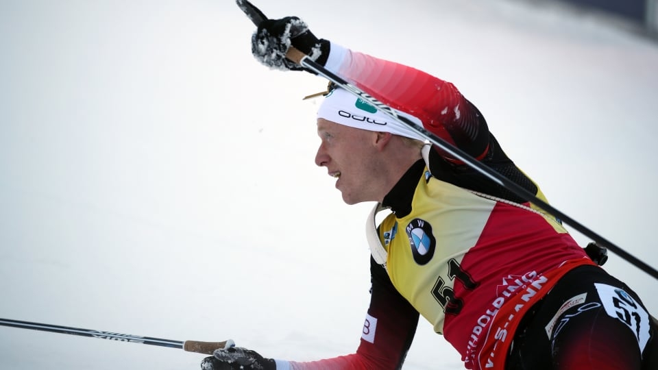 Лидерът в генералното класиране на сезона Йоханес Тингес Бьо (Норвегия)