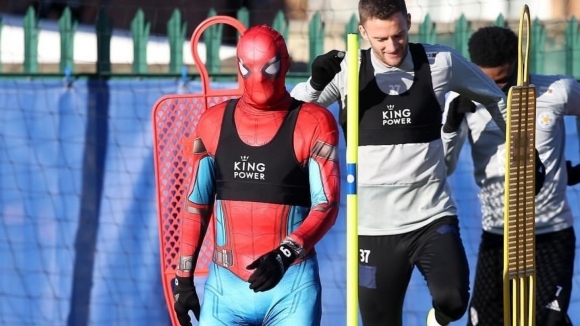 Нападателят на Лестър Джейми Варди определено знае как да се