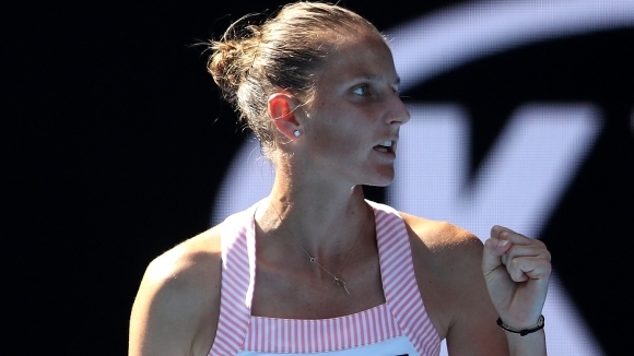 Каролина Плишкова продължава отличното си представяне на Откритото първенство на
