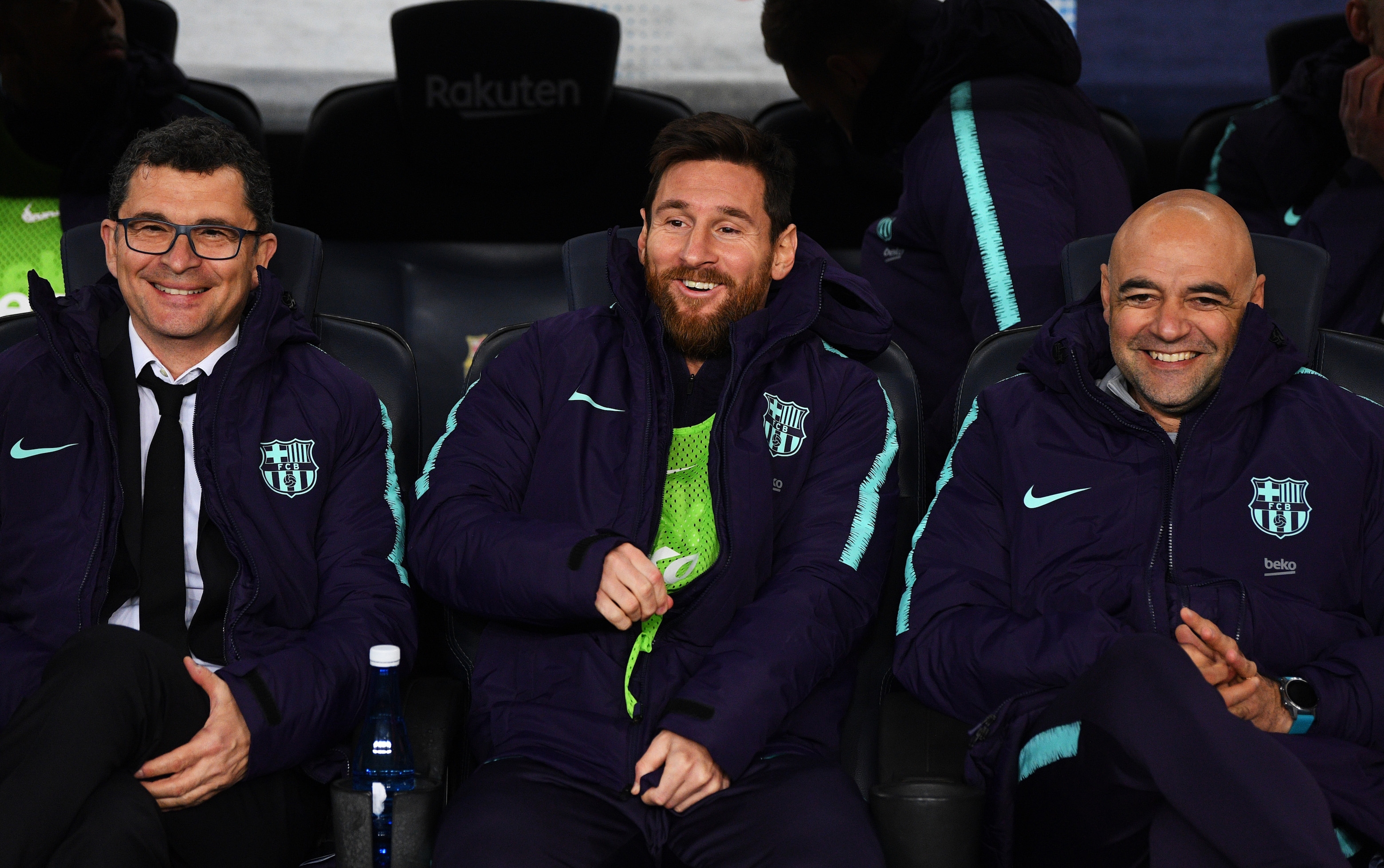 Лидерът на Барселона Лионел Меси, чието сядане на пейката за