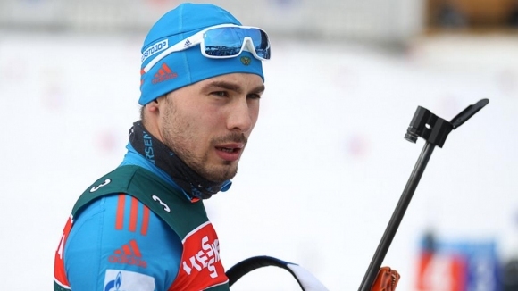 Олимпийският шампион по биатлон от Сочи 2014 Антон Шипулин Русия