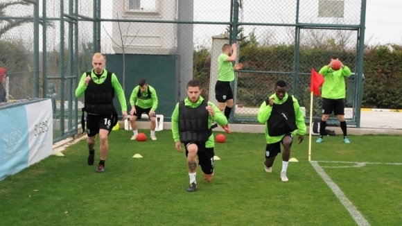 Подготовката на Берое в турския курорт Белек продължи и днес