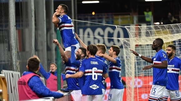 Отборът на Сампдория спечели домакинството си на Удинезе с 4:0