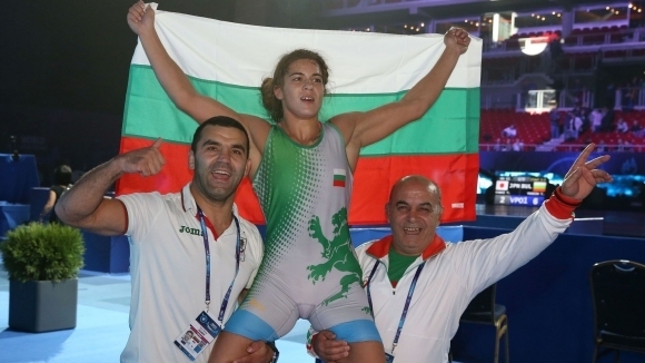 Световната и европейска шампионка по борба в категория 62 килограма