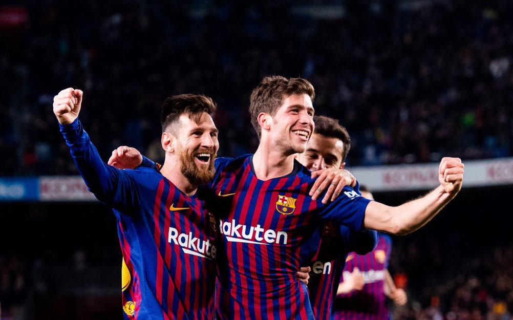 Испанският гранд Барселона направи впечатляващ обрат и елиминира Севиля от