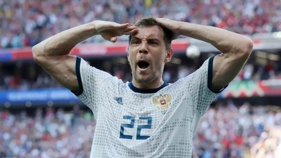 Футболист номер 1 на Русия за 2018 година Артьом Дзюба