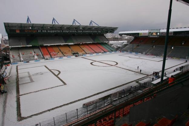 Домакинският мач на Сент Етиен срещу Страсбург от 23 ия кръг