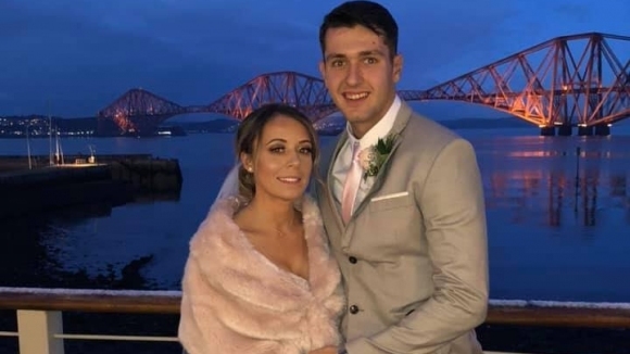 Българският футболист Николай Тодоров се ожени за своята шотландска приятелка