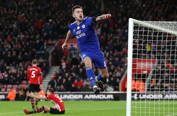 Отборът на Кардиф Сити излъга с 2 1 като гост Саутхамптън