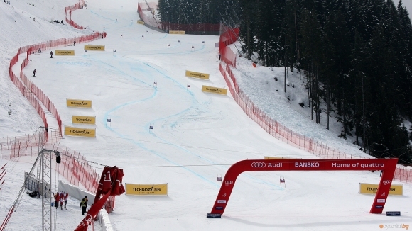 Писта Жирардели в ски зона Банско е затворена за туристи