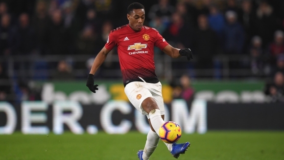 Крилото на Манчестър Юнайтед Антони Марсиал захапа бившия мениджър на