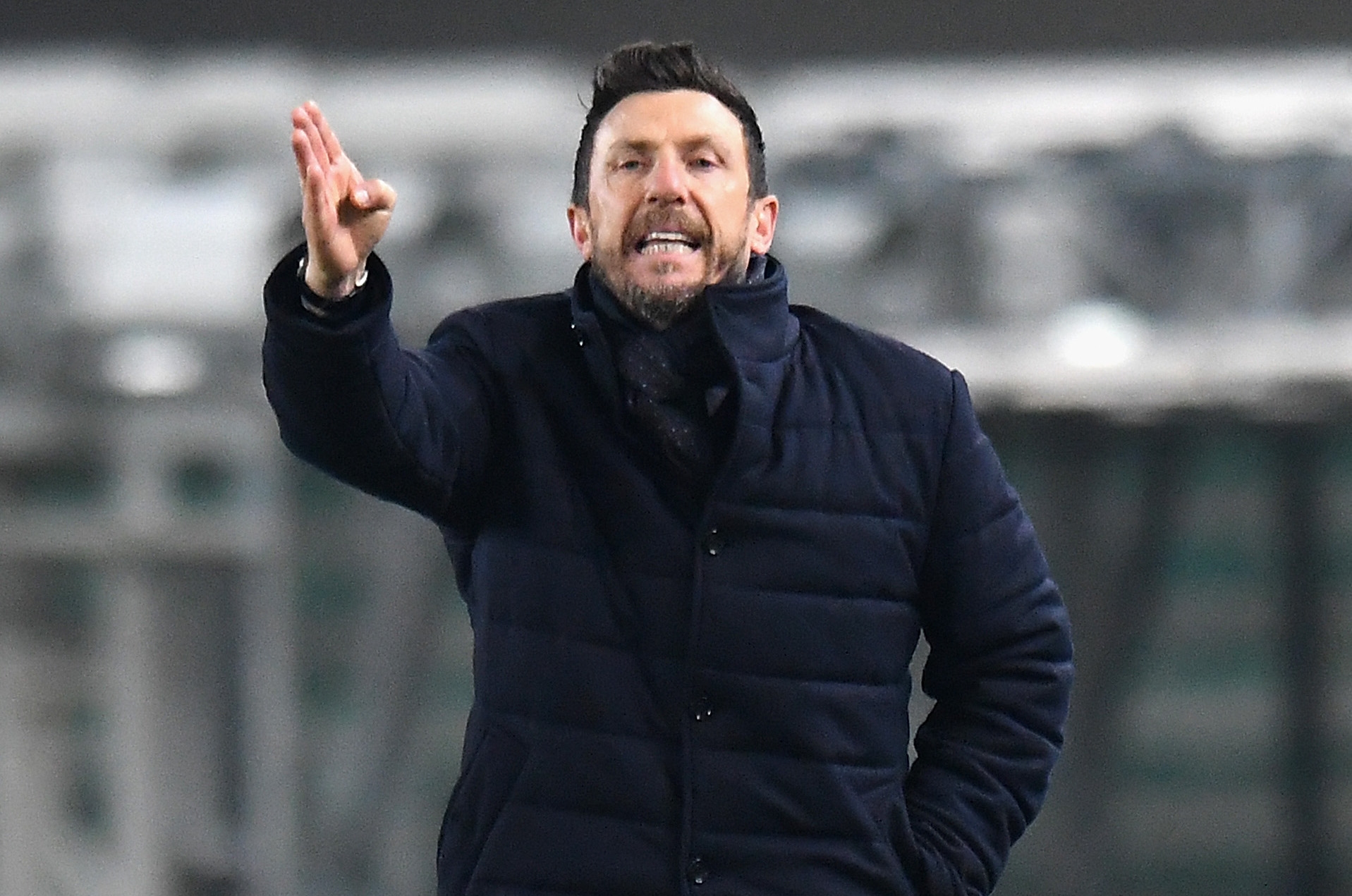 Треньорът на Рома Еузебио Ди Франческо остана доволен от победата