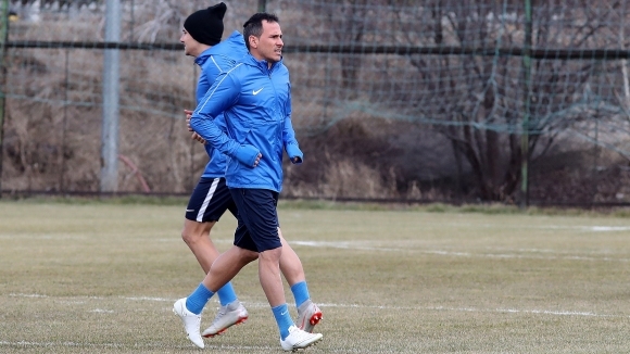 Десният защитник на Левски Живко Миланов не довърши вчерашната тренировка