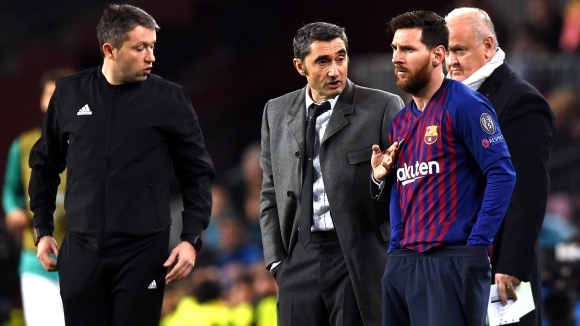 Наставникът на Барселона Ернесто Валверде заяви че суперзвездата на тима