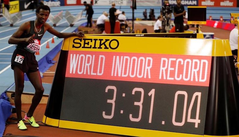 Етиопецът Самюел Тефера подобри световния рекорд на 1500 метра в