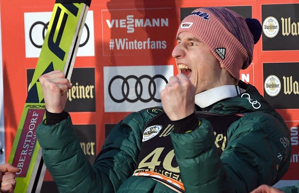 Германецът Карл Гайгер постигна сензационна победа в състезанието от Световната