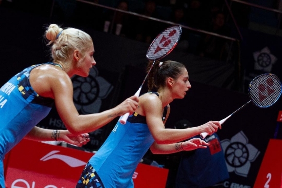 Европейските шампионки на двойки жени Габриела и Стефани Стоеви започнаха