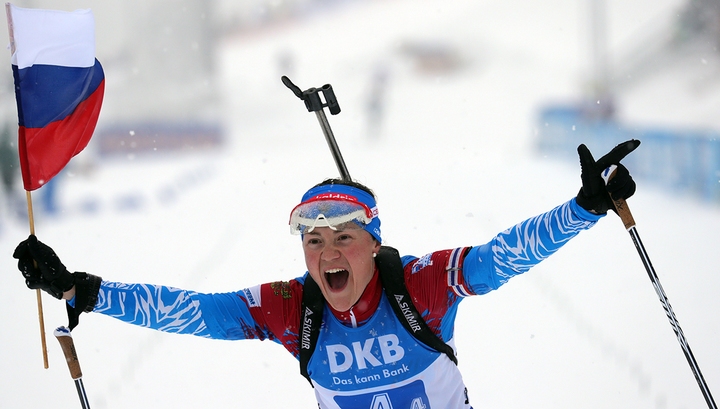 Рускинята Екатерина Юрлова-Перхт спечели титлата в преследването на 10 км