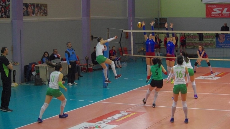 Волейболистките на Берое Стара Загора победиха Перун Варна с 3 0