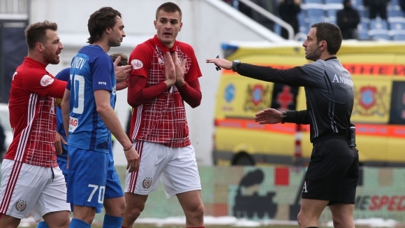 ЦСКА София подаде жалба срещу съдйството на реферите в мача срещу