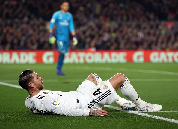 Капитанът на Реал Мадрид Серхио Рамос бе наказан от УЕФА