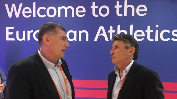 Президентът на Международната асоциация на лекоатлетическите федерации IAAF лорд Себастиан