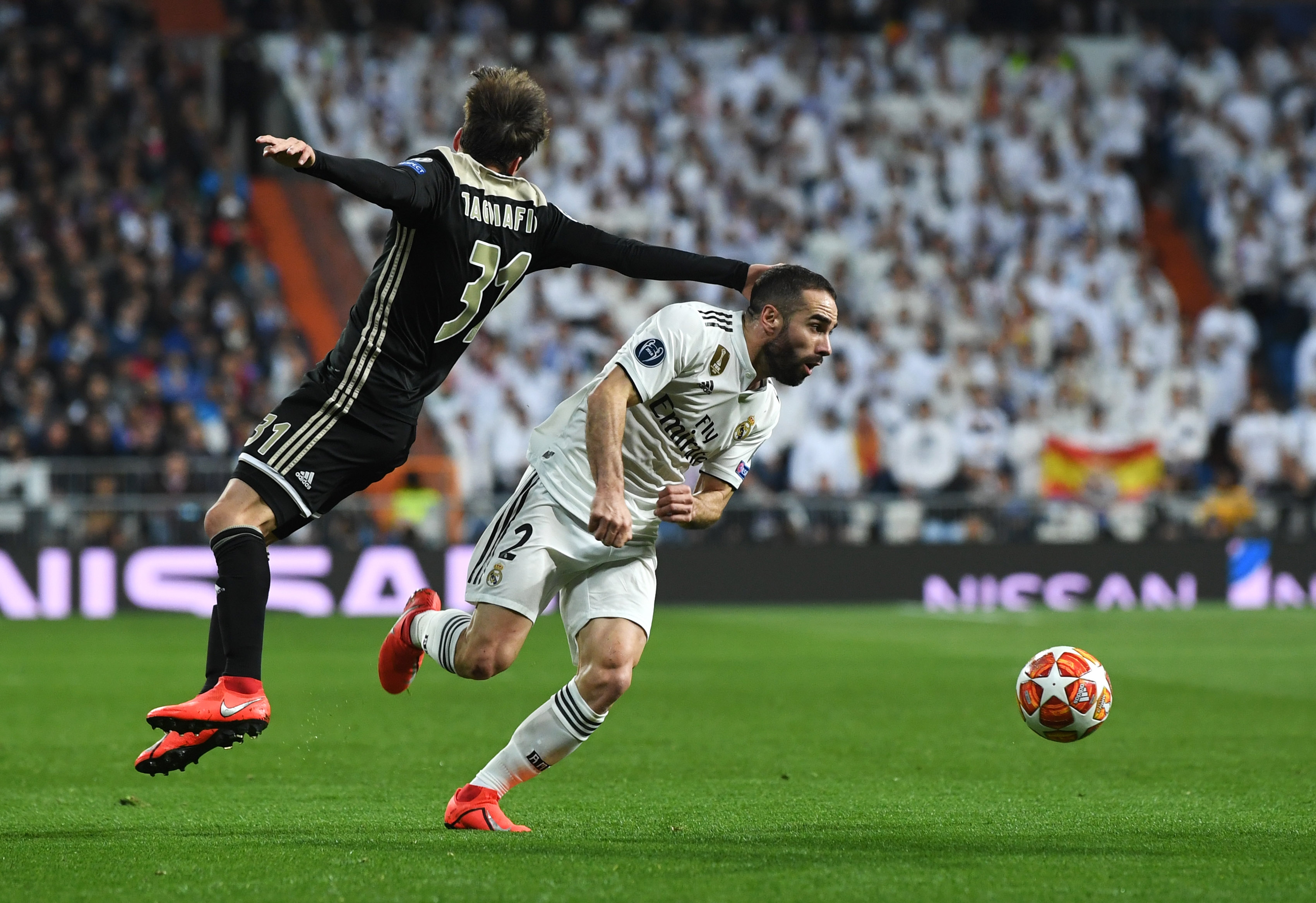 Защитникът на Реал Мадрид Дани Карвахал определи загубата от Аякс