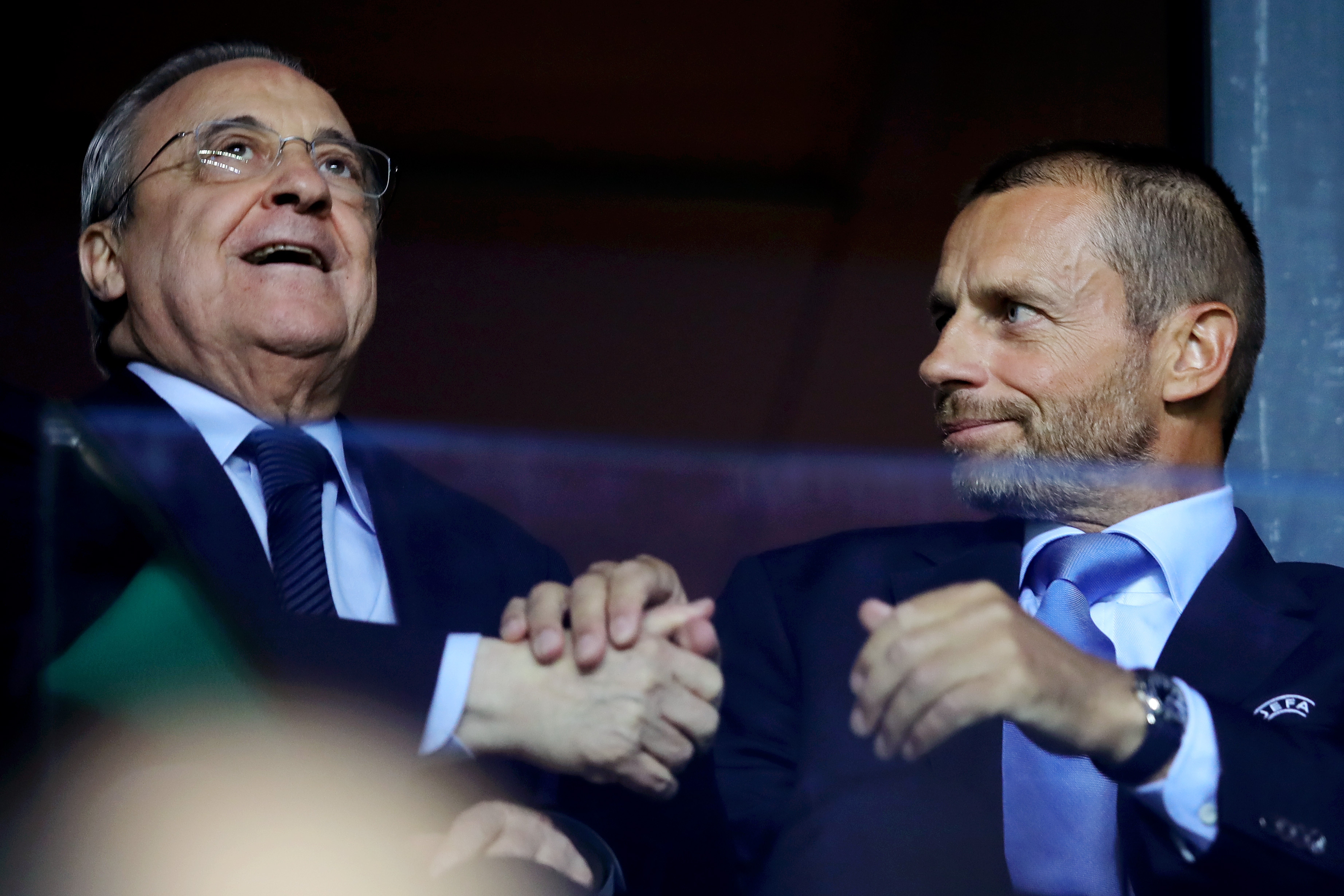 Феновете на Реал Мадрид считат президента на клуба Флорентино Перес