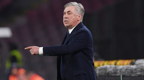 Треньорът на Наполи Карло Анчелоти не бе напълно доволен от