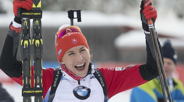 Трикратната олимпийска шампионка Анастасия Кузмина (Словакия) спечели титлата в спринта