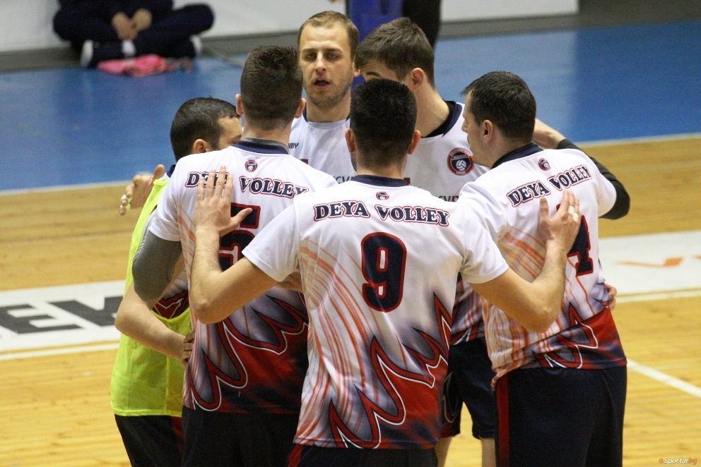Мъжкият волейболен отбор на Дея спорт Бургас обърна и надигра