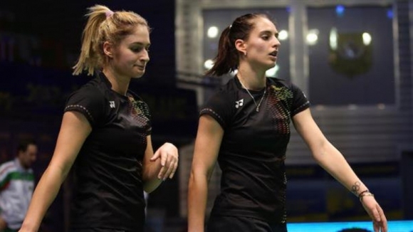 Европейските шампионки на двойки Стефани Стоева и Габриела Стоева се