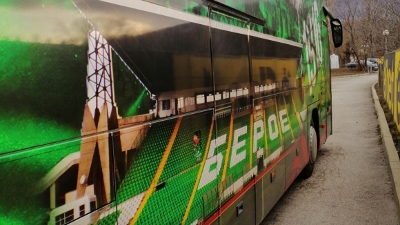 Отборът на Берое тренира на стадиона на ДИТ в столичния