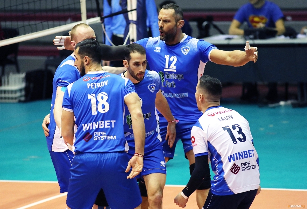Волейболистите на Левски приключиха с победа редовния сезон в Суперлигата