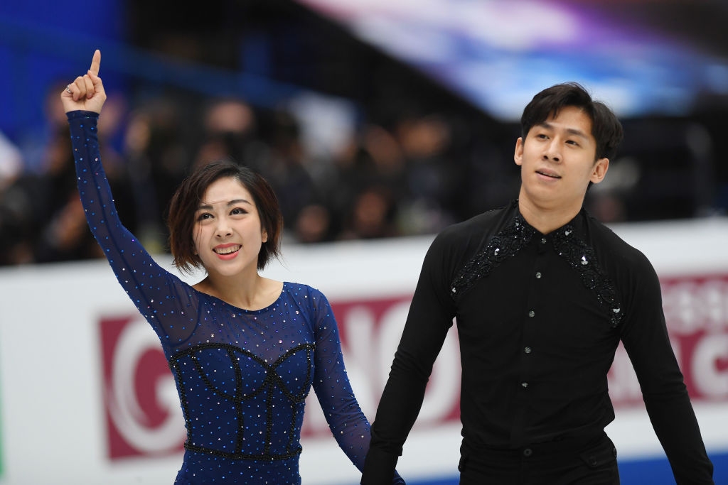 Олимпийските вицешампиони от ПьонгЧанг 2018 Вънцзин Суй и Цун Хан