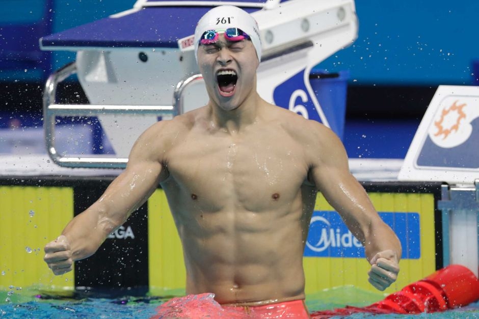 Олимпийският шампион Сун Ян направи две най добри постижения за сезона