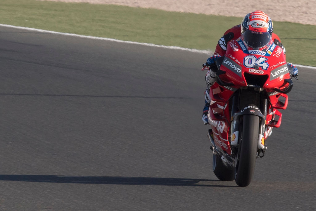 Заводският пилот на Ducati Андреа Довициозо записа най бързата обиколка във